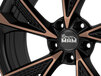 MAM RS6 matt black front copper