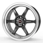 Borbet DB8GT graphite rim polished