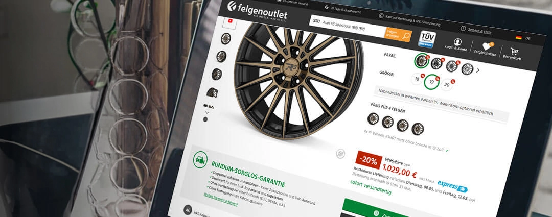 Over 100,000 rims available Image